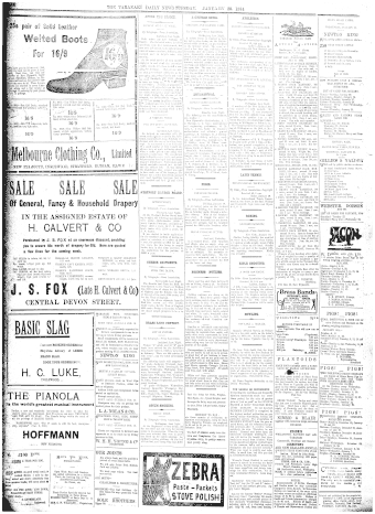 Issue page