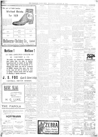 Issue page