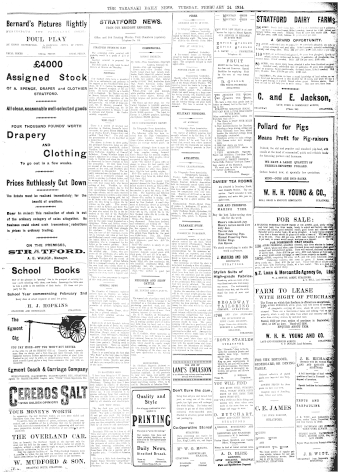 Issue page