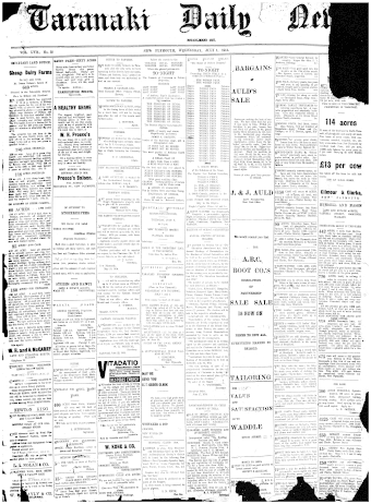 Issue page