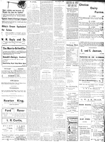 Issue page