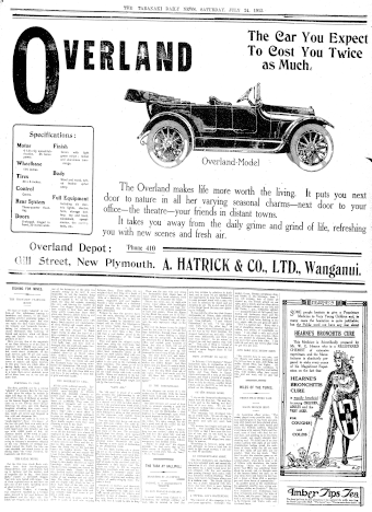 Issue page