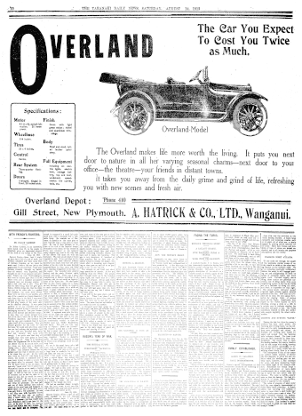 Issue page