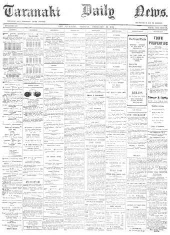 Issue page