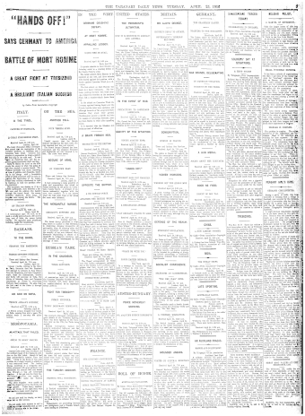 Issue page