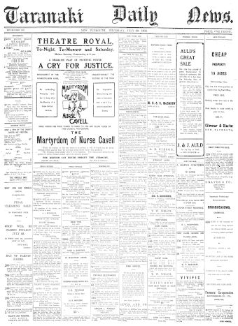 Issue page