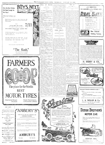 Issue page