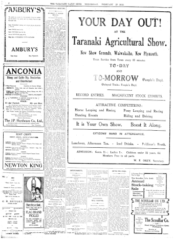 Issue page