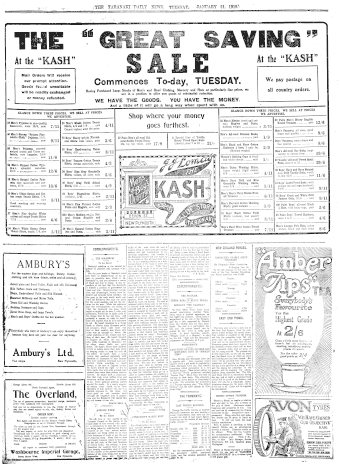 Issue page