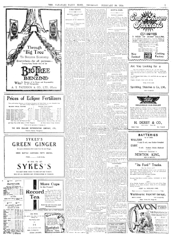Issue page