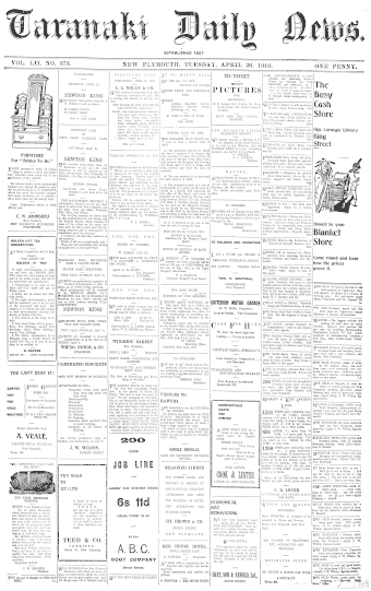 Issue page