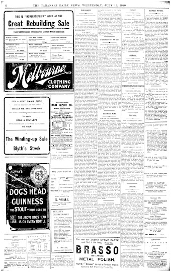 Issue page