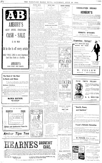 Issue page