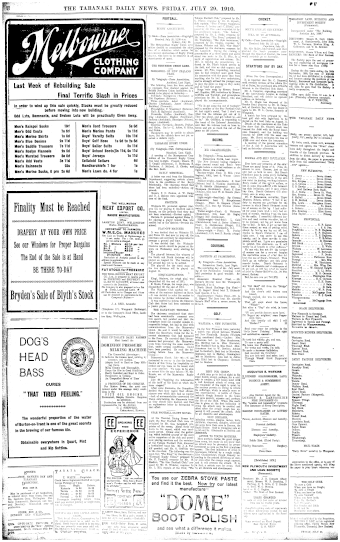 Issue page