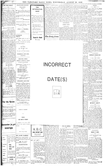 Issue page