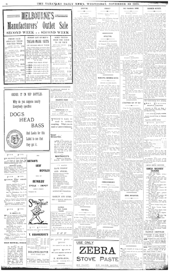 Issue page