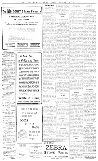 Issue page