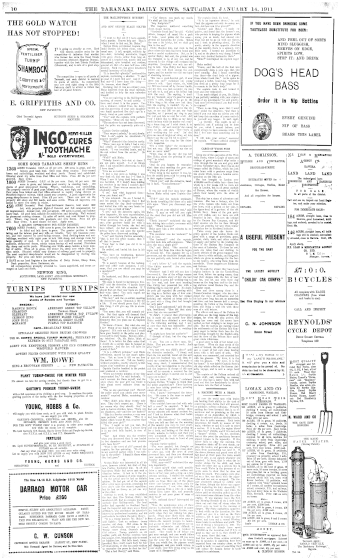 Issue page