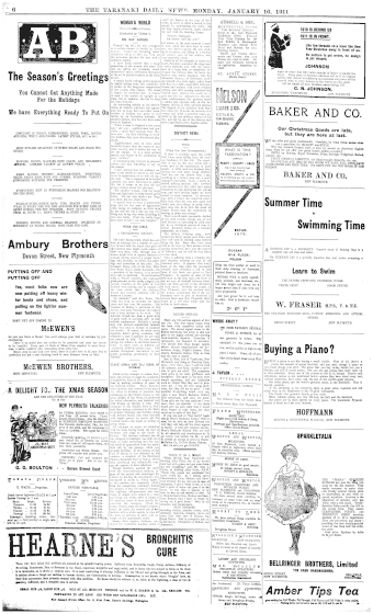 Issue page