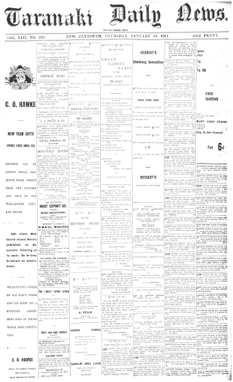 Issue page