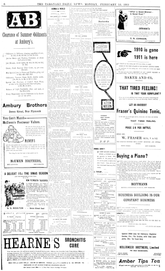 Issue page