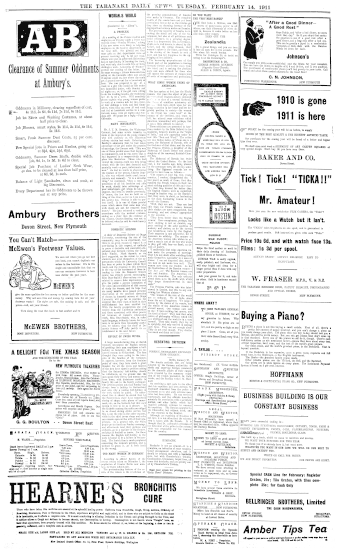 Issue page