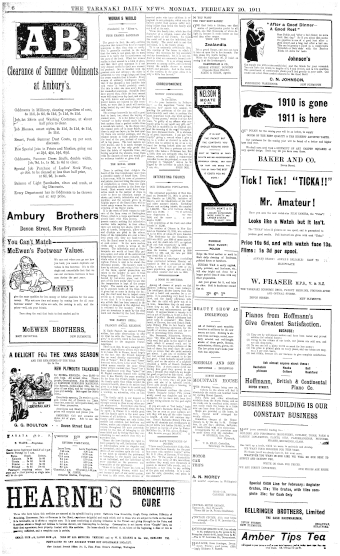 Issue page