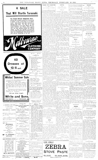 Issue page