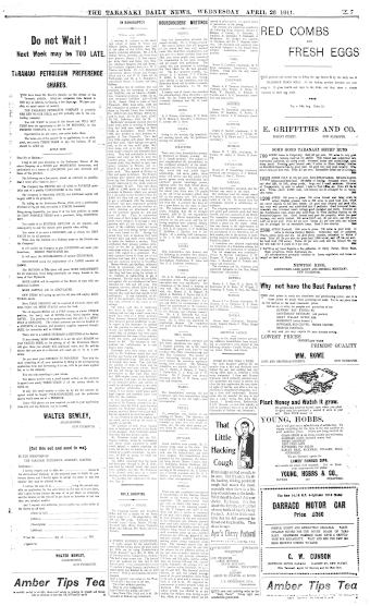 Issue page