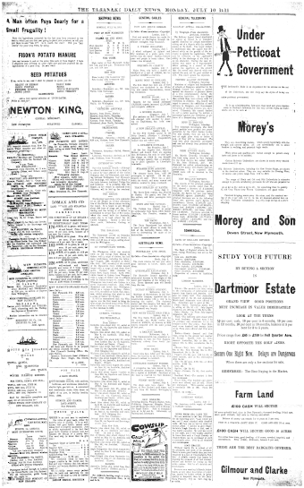 Issue page