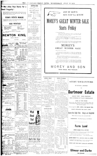Issue page