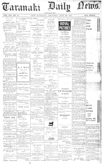 Issue page