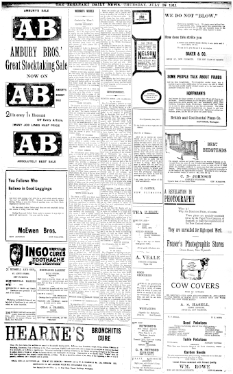 Issue page