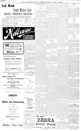 Issue page