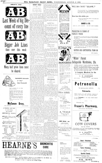 Issue page