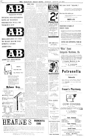 Issue page