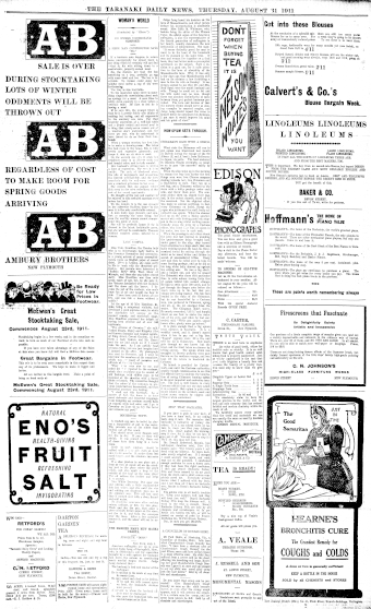 Issue page