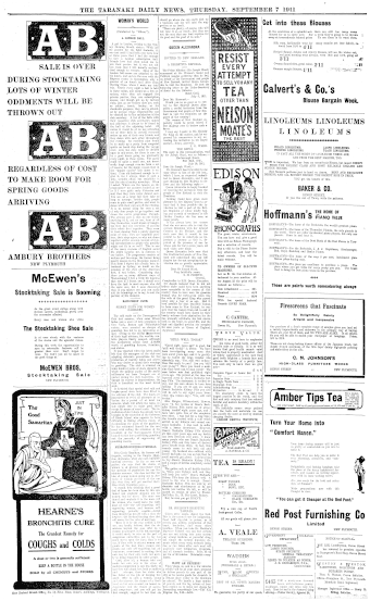 Issue page
