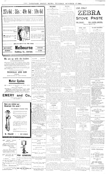 Issue page