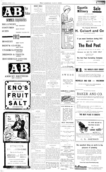 Issue page