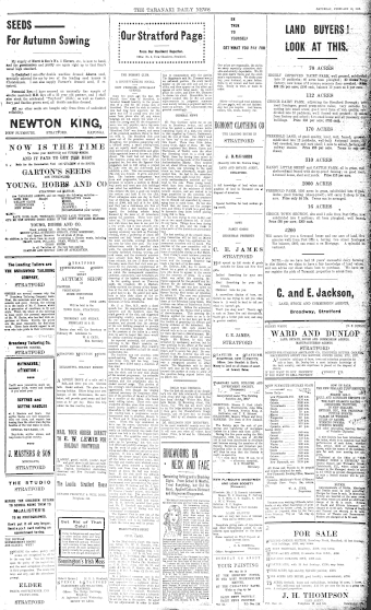 Issue page