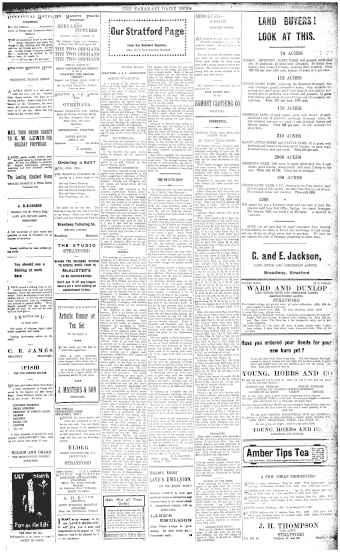 Issue page