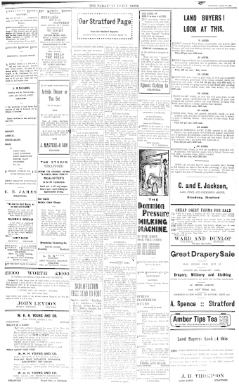 Issue page