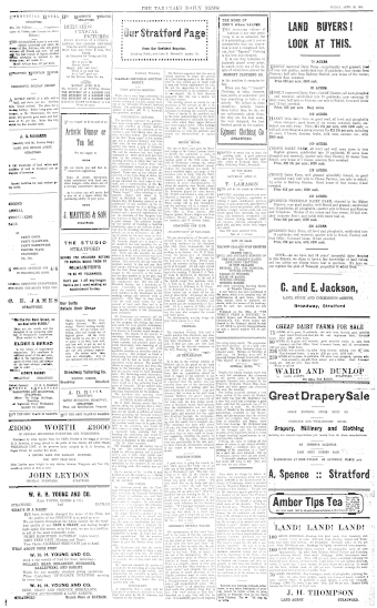Issue page