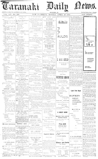 Issue page
