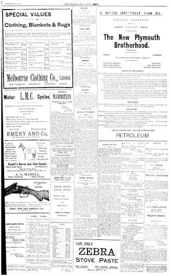 Issue page