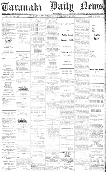 Issue page