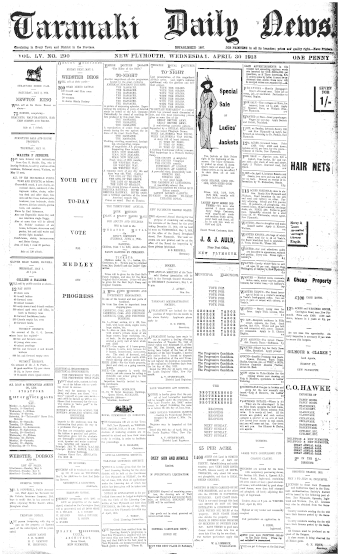 Issue page