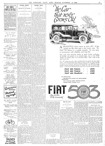 Issue page