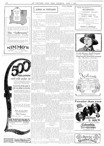 Issue page